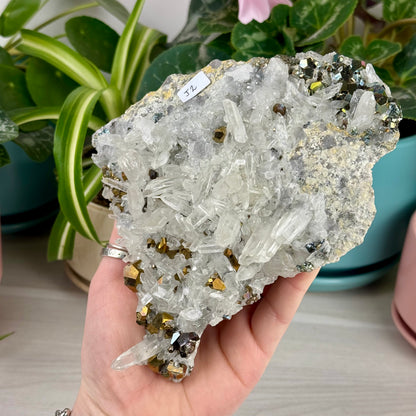 Iridescent Pyrite Specimen