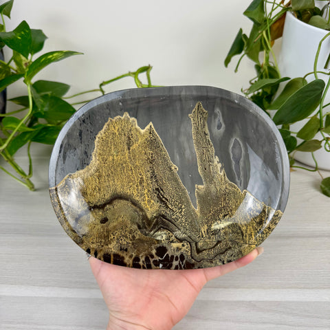 Painting Stone Decorative Dish