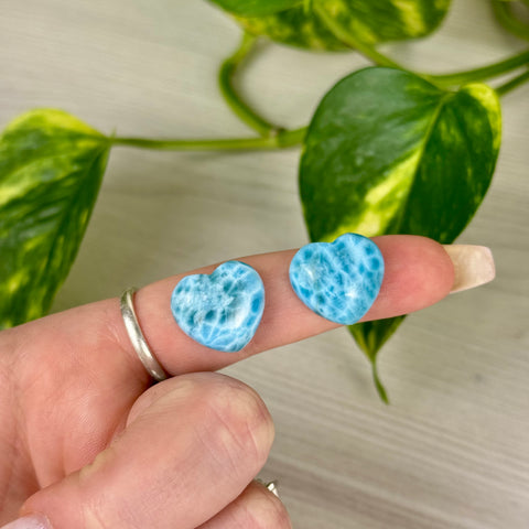 Turtleback Larimar Heart