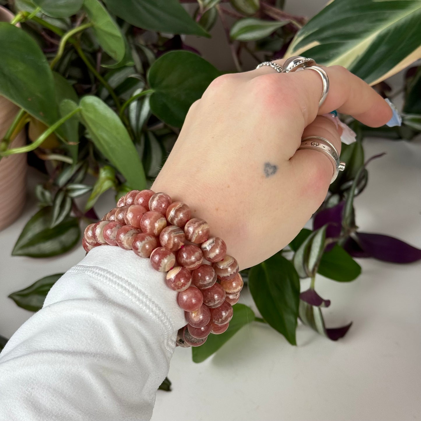 Rhodochrosite Bracelet