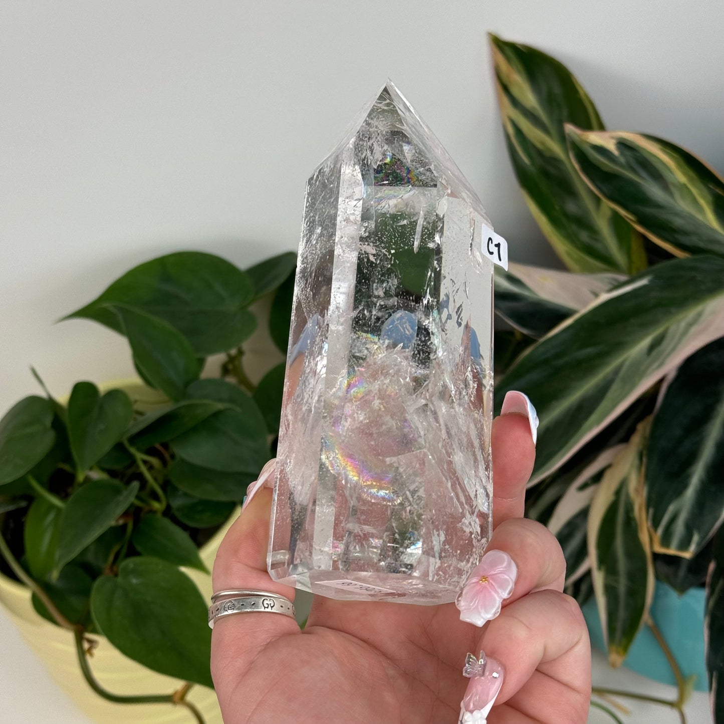 Gorgeous Lemurian Quartz Tower