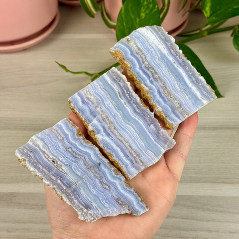 Blue Lace Agate Slab
