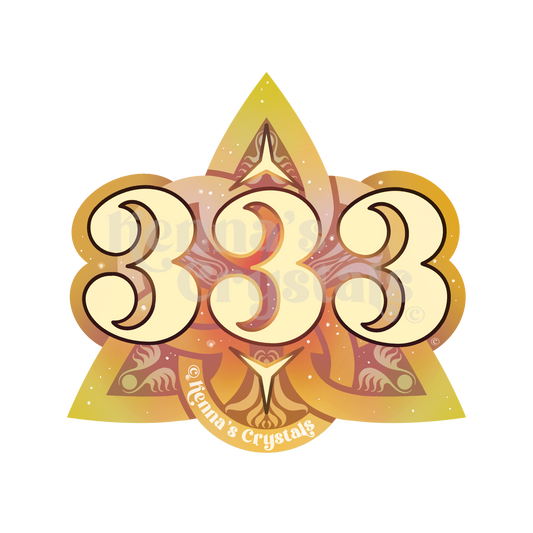 "333" Sticker