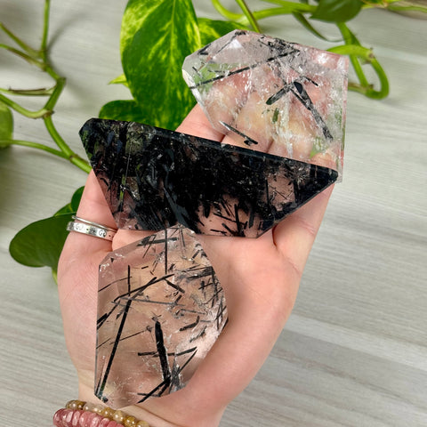 Tourmaline In Quartz Free Form