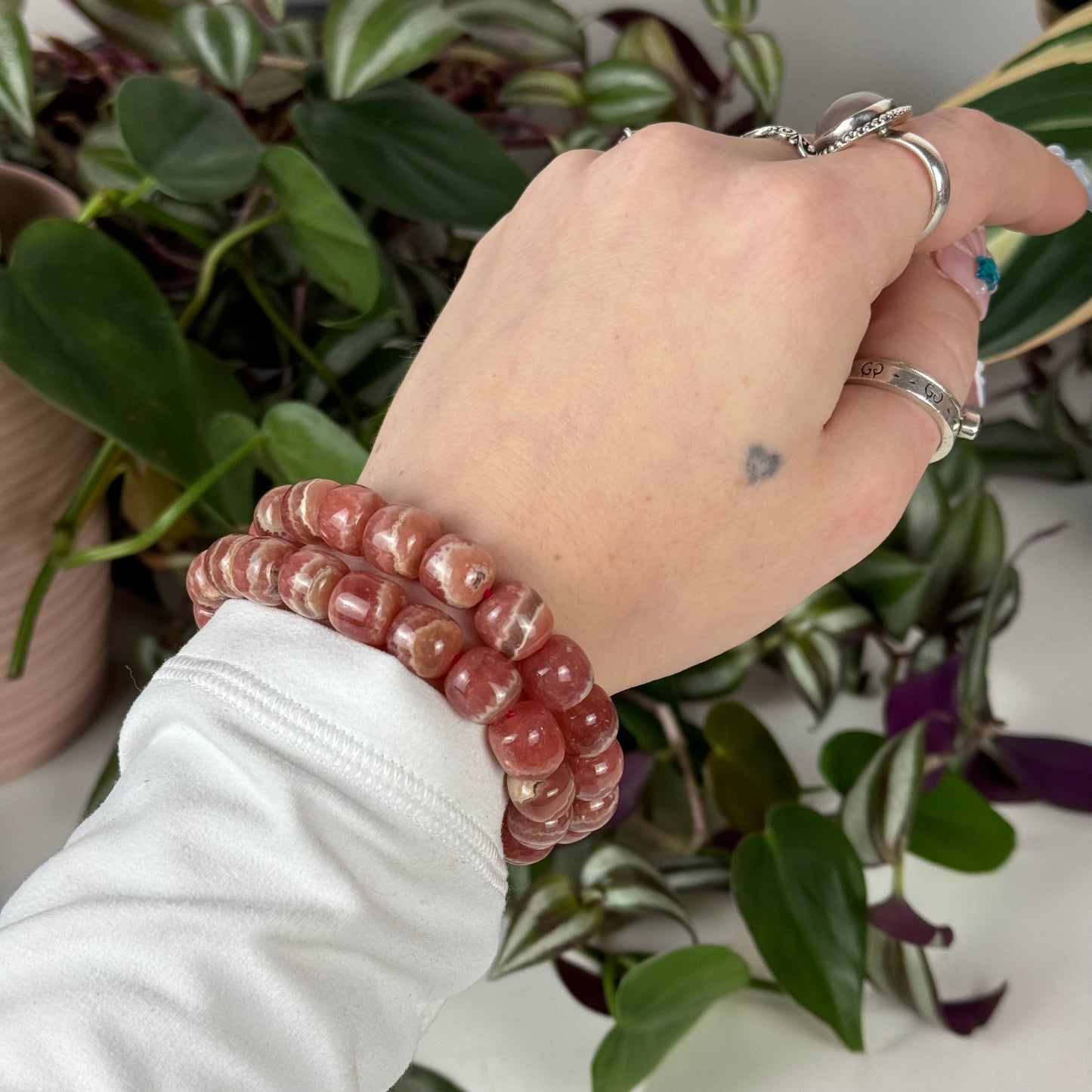 Rhodochrosite Bracelet