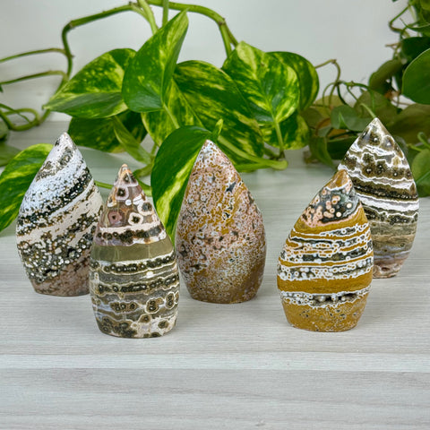 Mini Ocean Jasper Flame