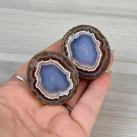 Candy Agate Pairs