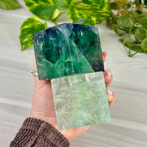 Fluorite Cube
