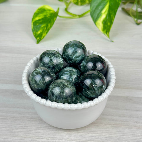 Mini Seraphinite Sphere