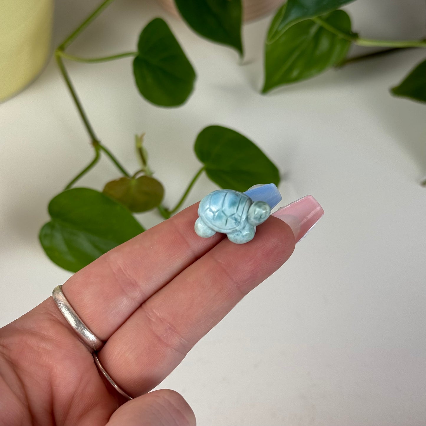 Mini Larimar Turtle