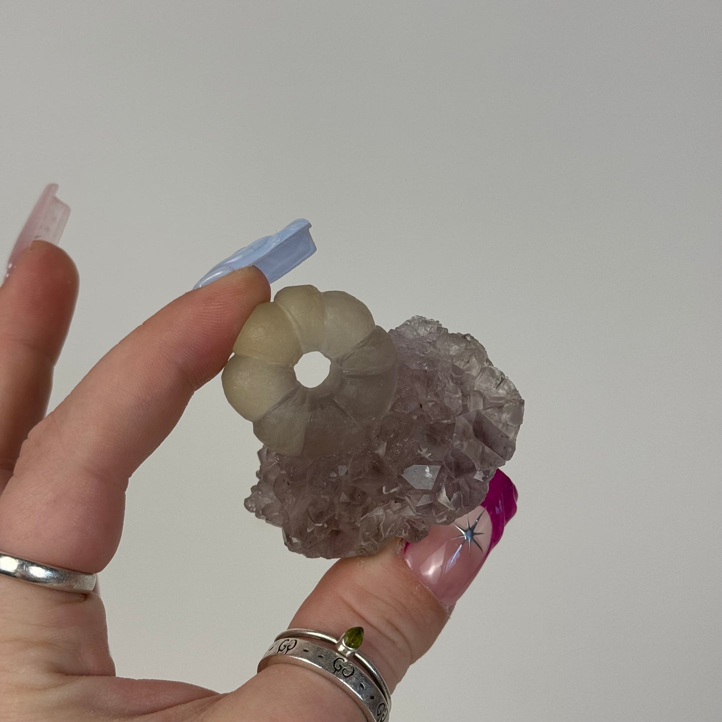 Pineapple Ring Fluorite