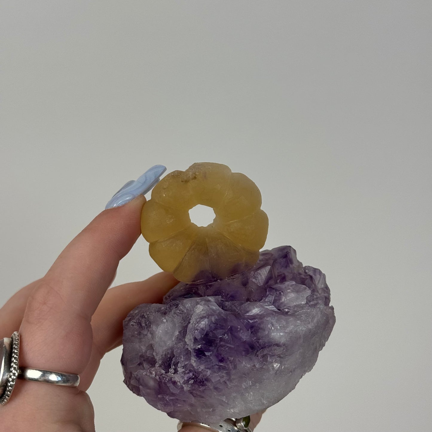 Pineapple Ring Fluorite