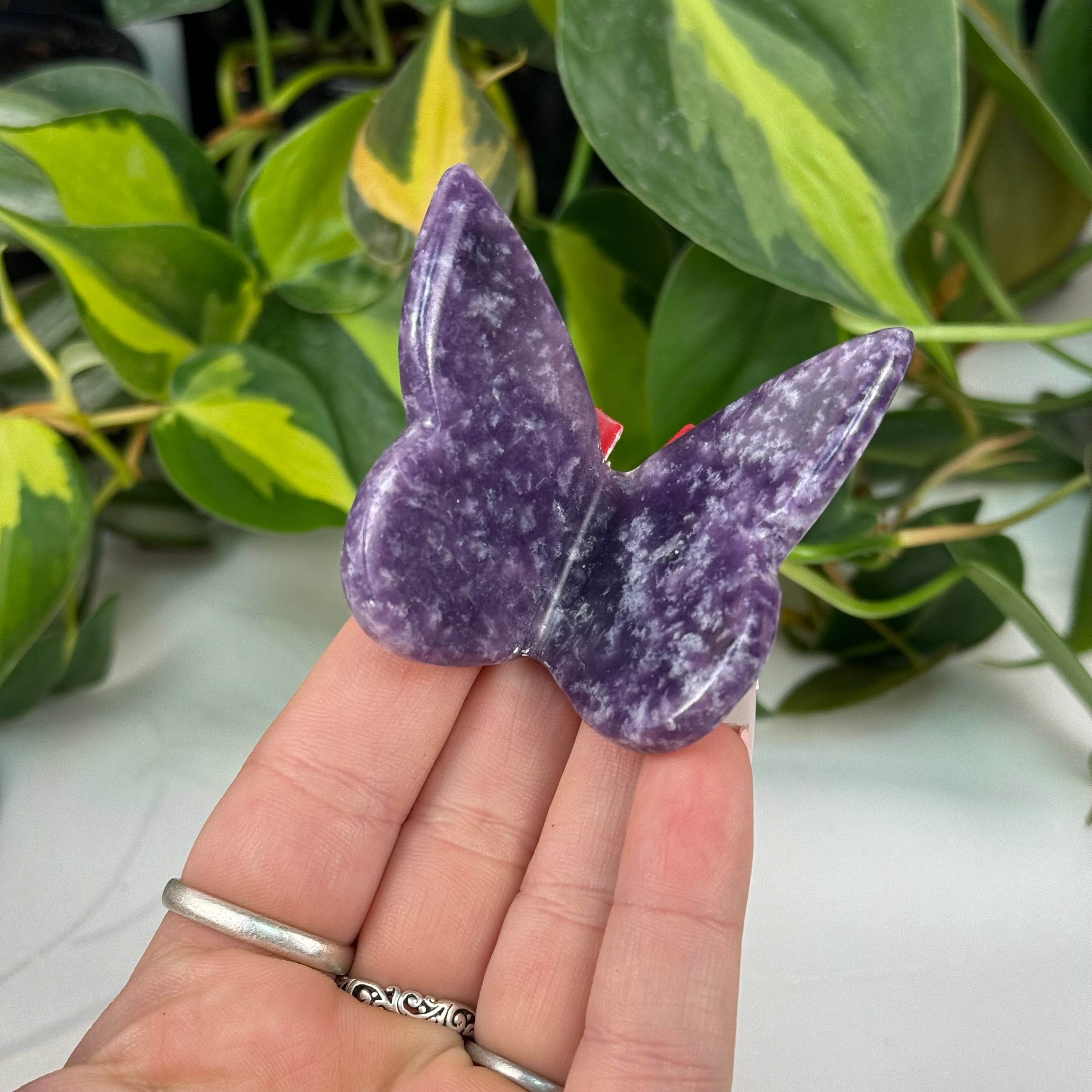 Sold Lepidolite Butterfly