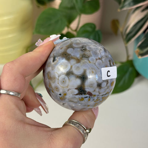 Sea Jasper Sphere - C1