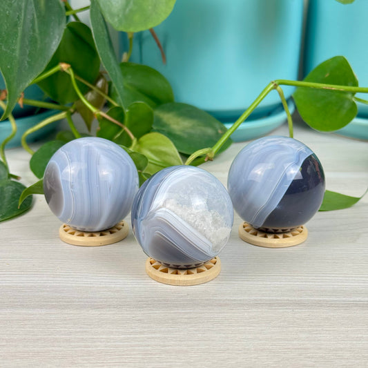 Orca Agate Sphere
