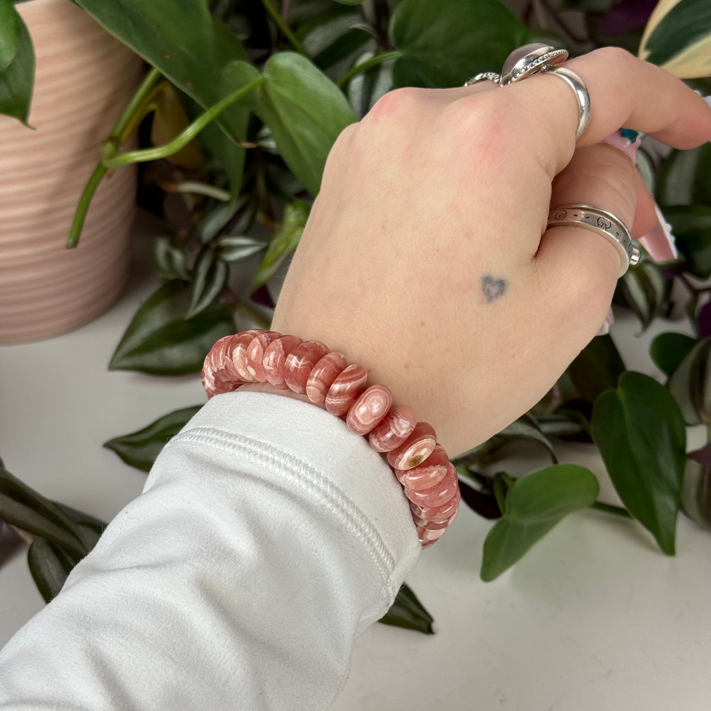 Rhodochrosite Bracelet