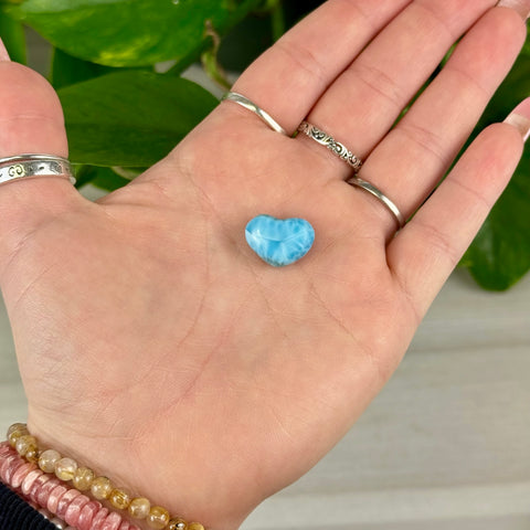 Larimar Love Heart 33 2 - Kenna's Crystals from TikTok