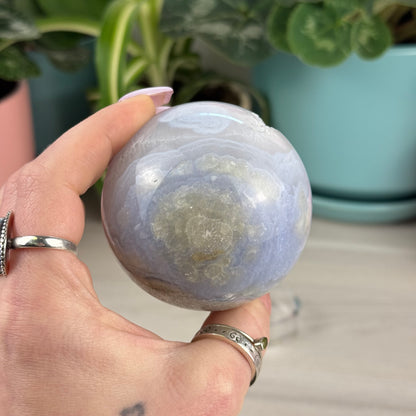 Blue Lace Agate Sphere