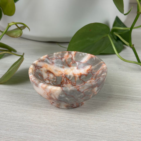 Red Net Jasper Bowl