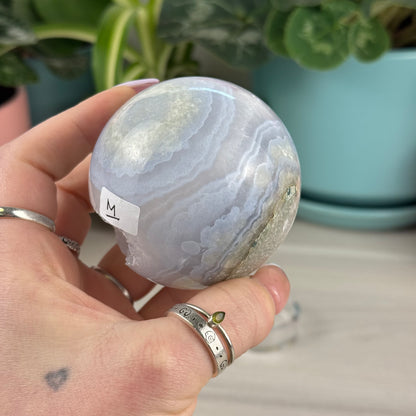 Blue Lace Agate Sphere
