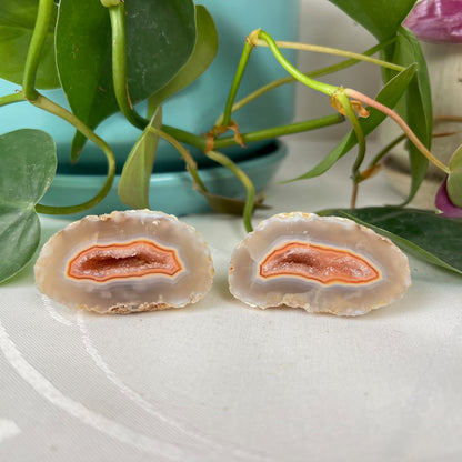 Malawi Agate Pair