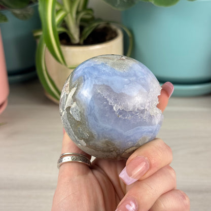 Blue Lace Agate Sphere