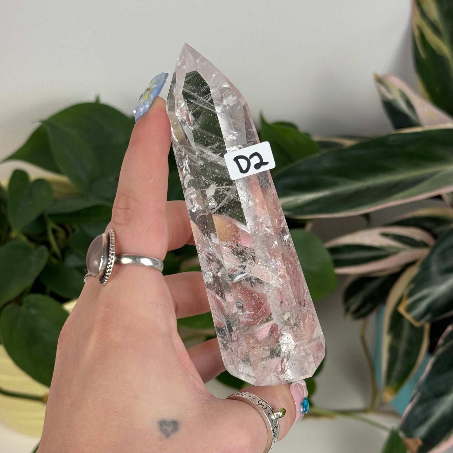 Gorgeous Lemurian Quartz Tower