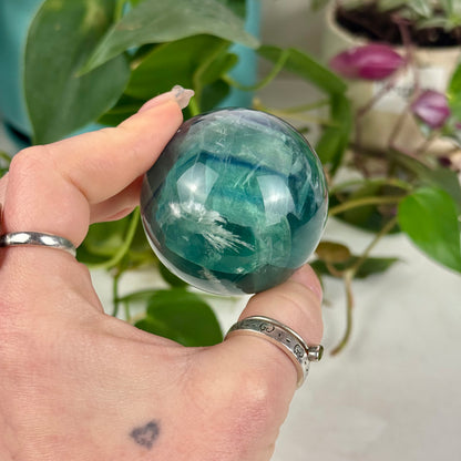 Phantom Fluorite Sphere
