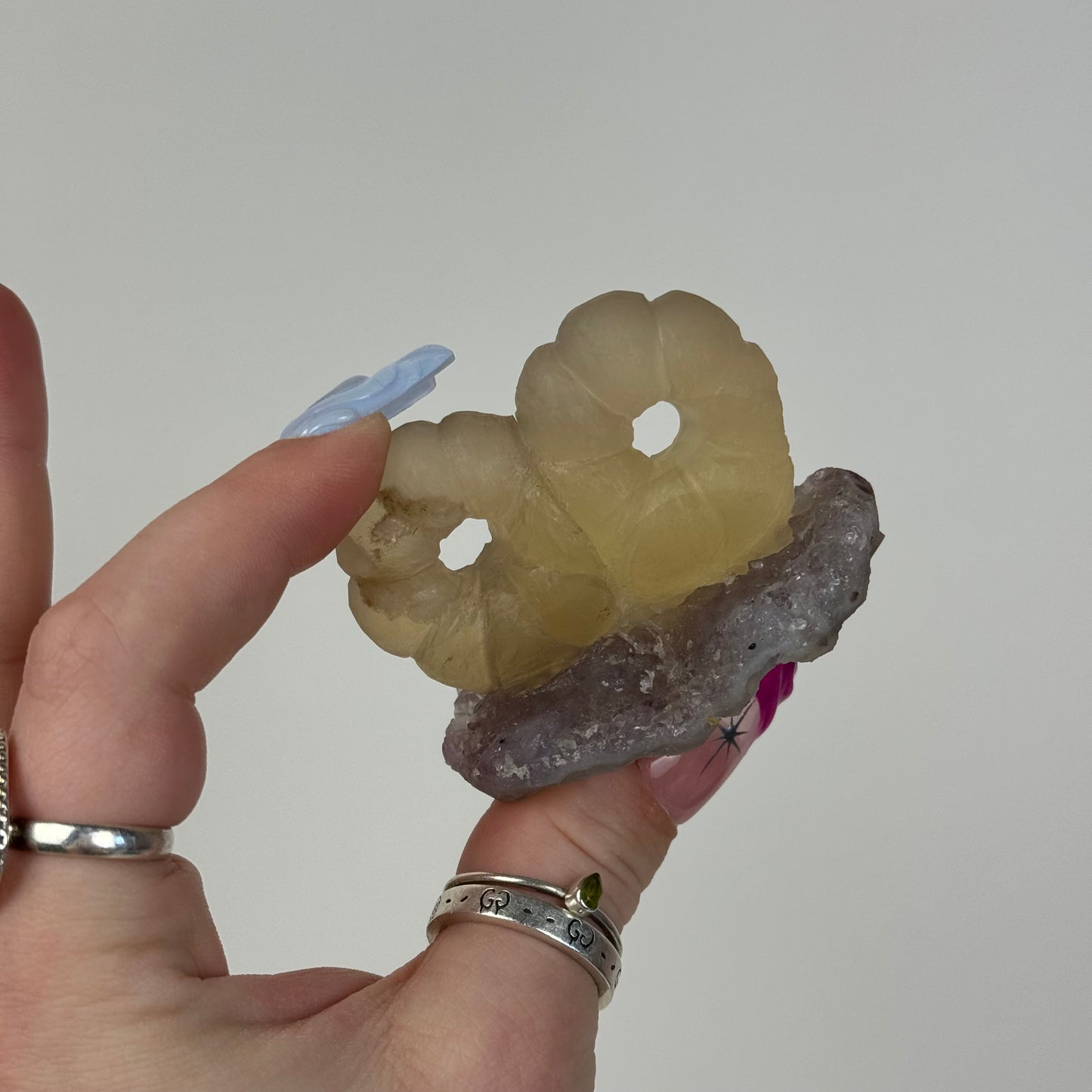 Pineapple Ring Fluorite