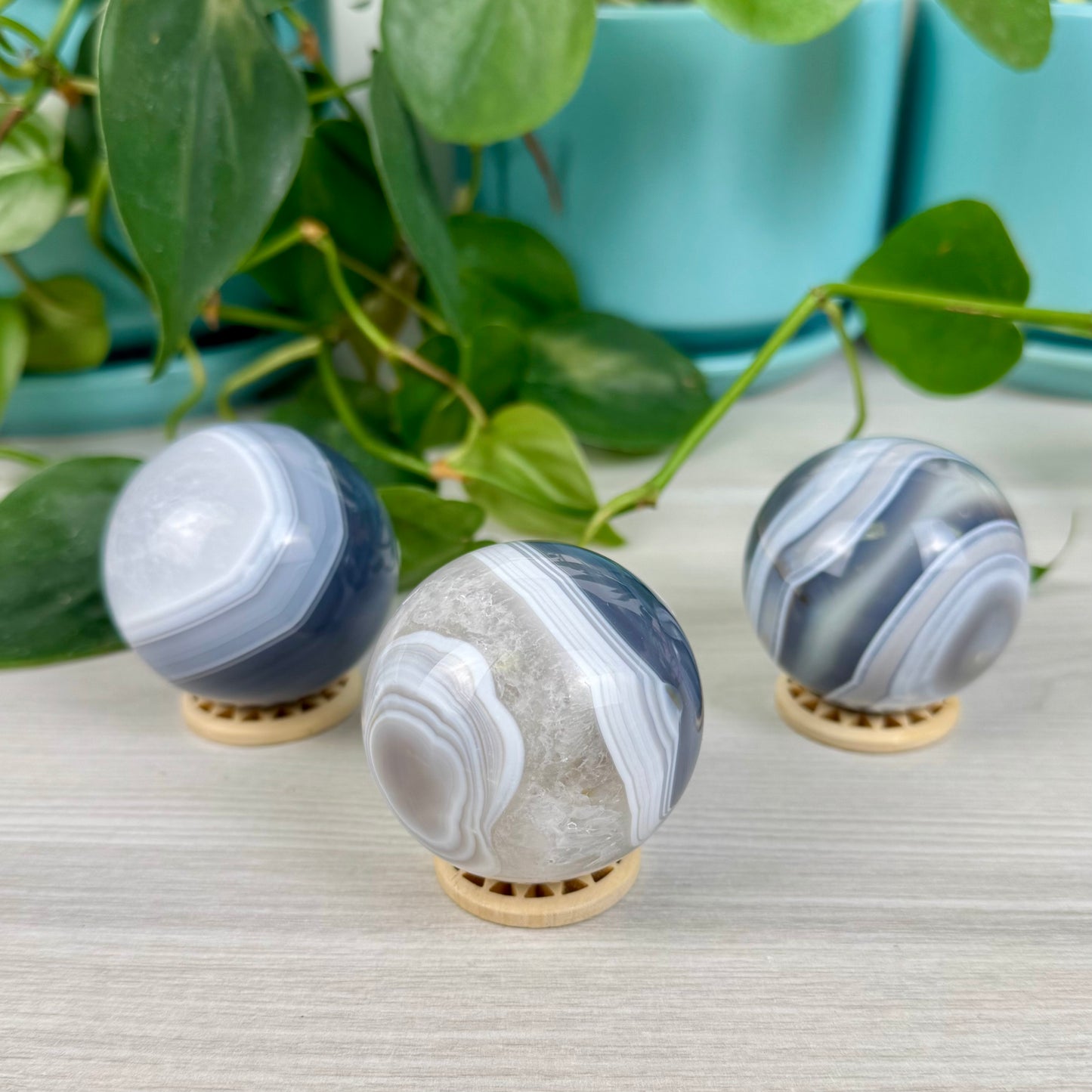 Orca Agate Sphere