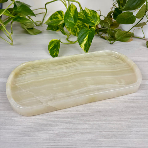Green Onyx Decorative Plate