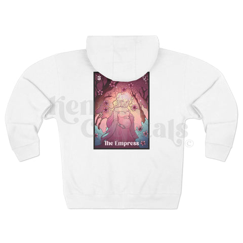 Tarot Card Unisex Zip Hoodie