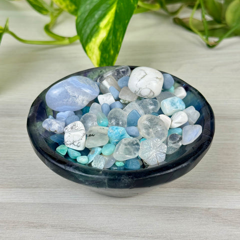Rainbow Fluorite Decorative Bowl