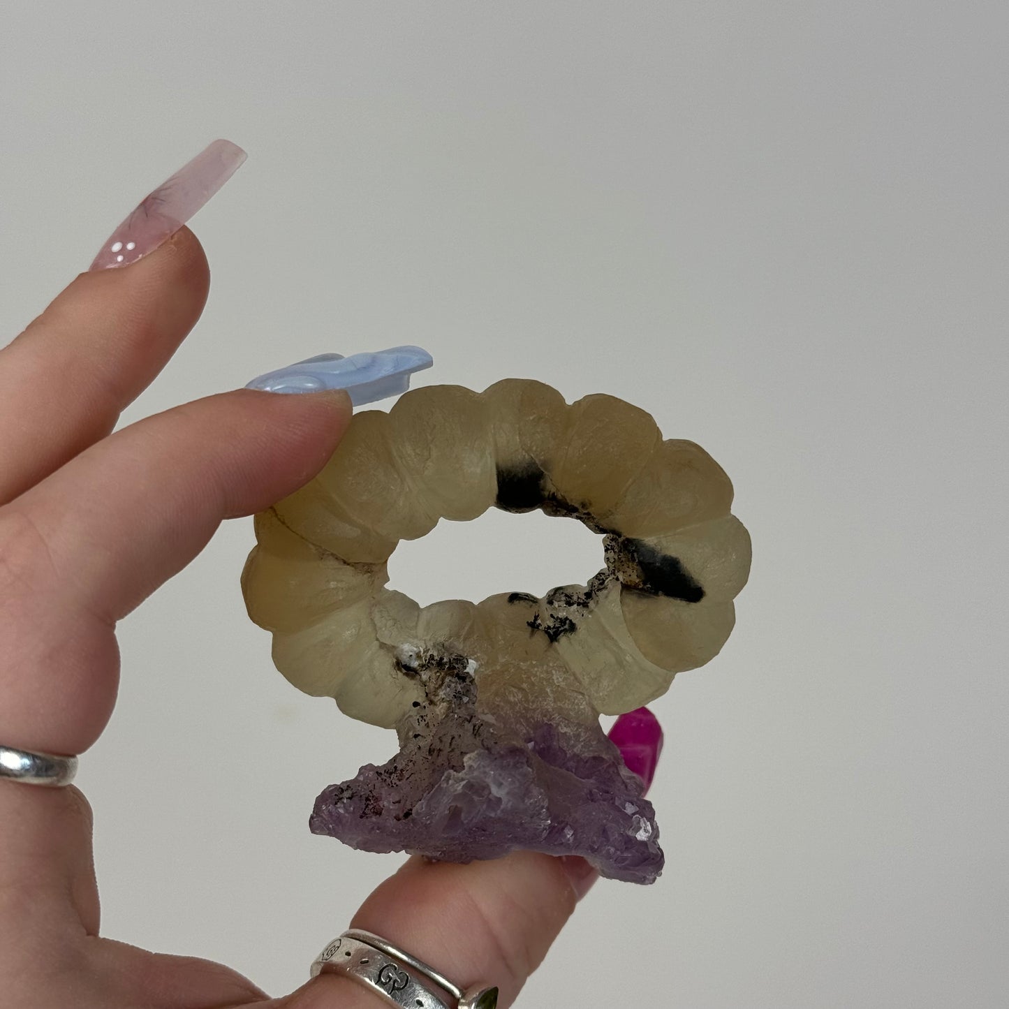 Pineapple Ring Fluorite