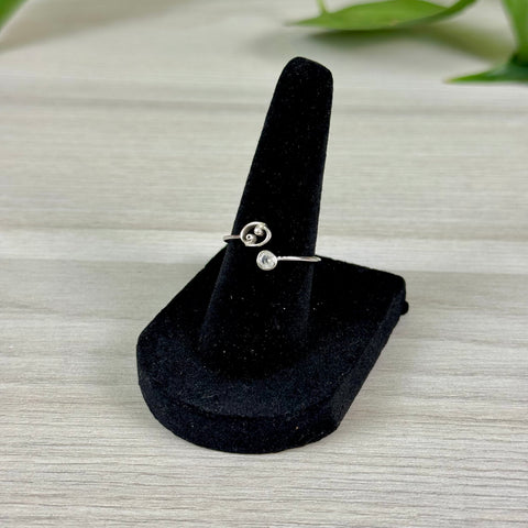 Sterling Silver Adjustable Zodiac Ring