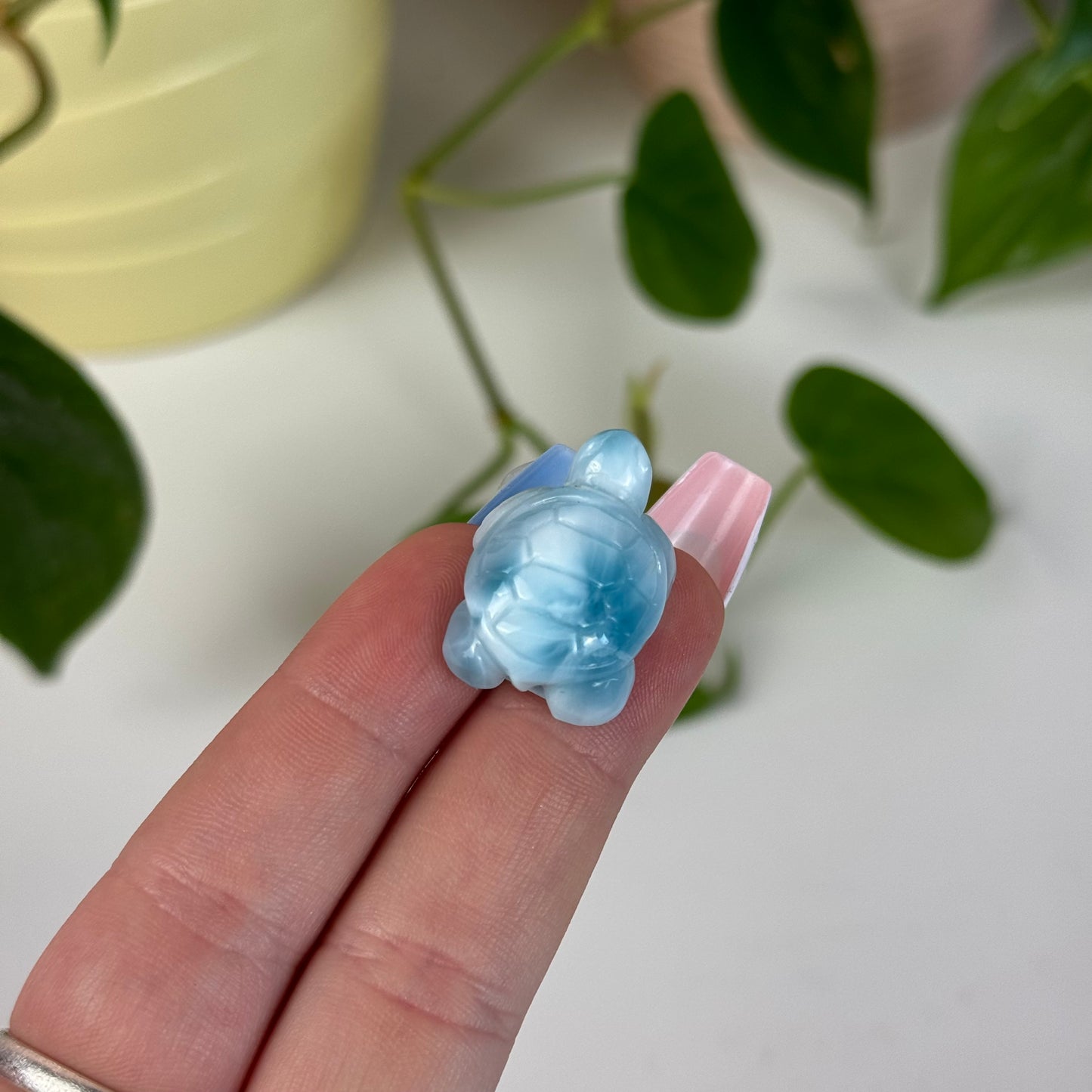 Mini Larimar Turtle