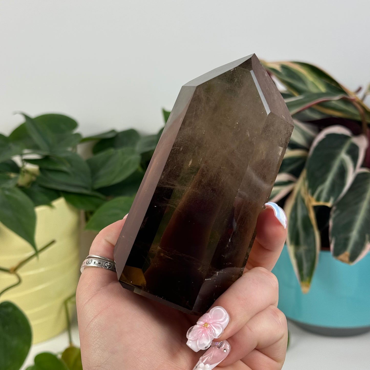 Brazilian Smoky Quartz Tower - K1