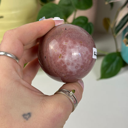 Sea Jasper Sphere - F2