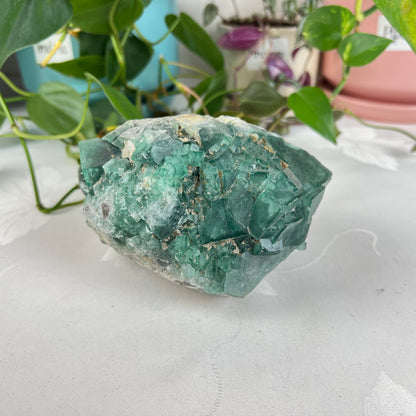 Green Fluorite Specimen