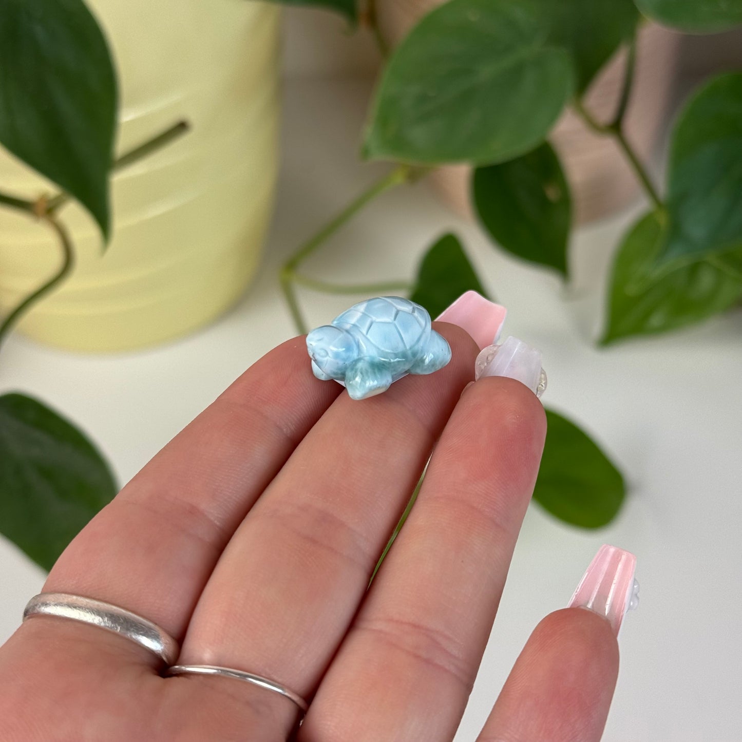 Mini Larimar Turtle