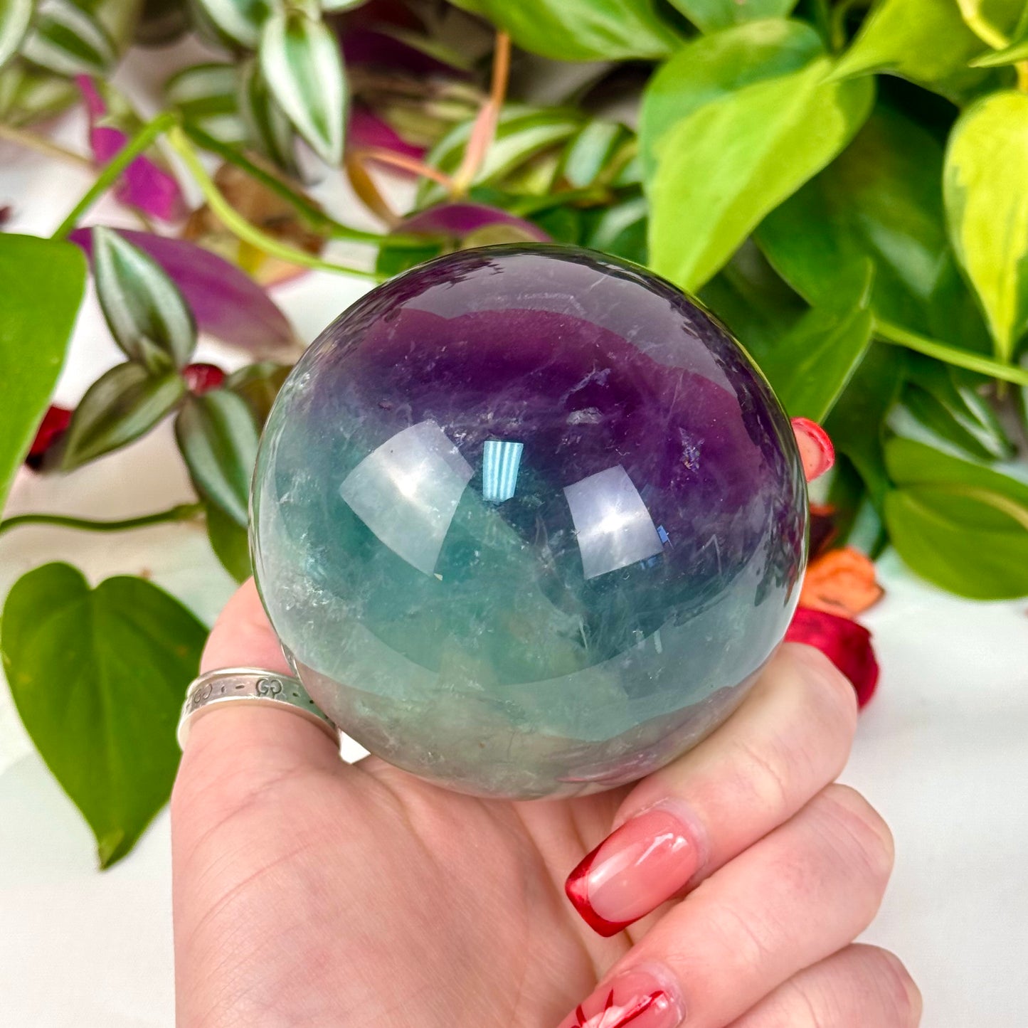 Candy Fluorite Sphere