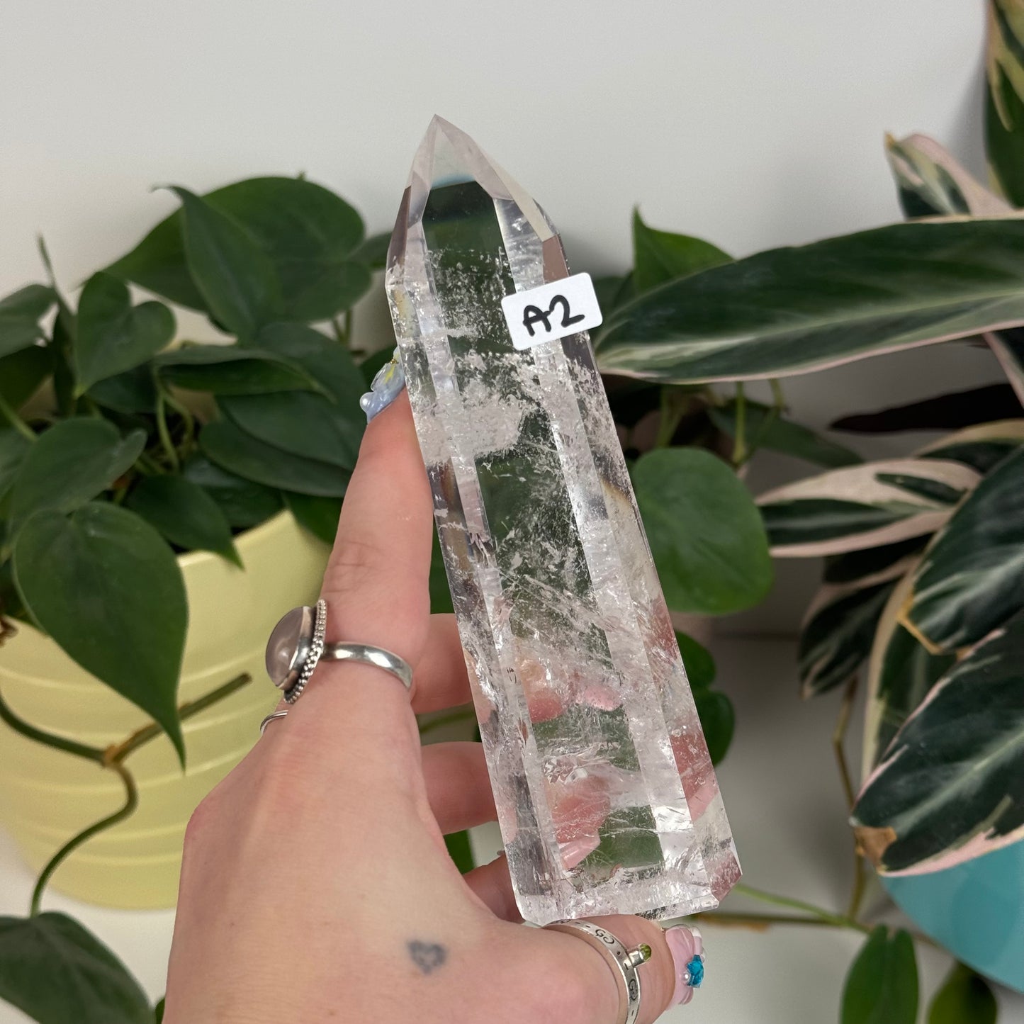 Gorgeous Lemurian Quartz Tower