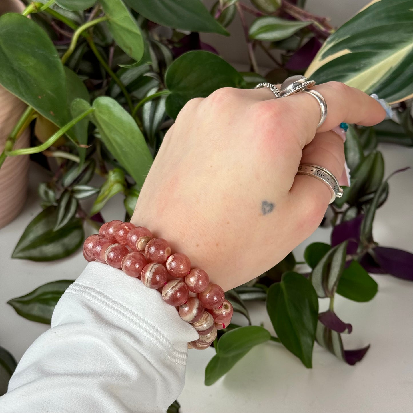 Rhodochrosite Bracelet