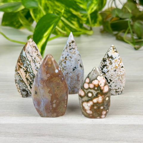 Mini Ocean Jasper Flame