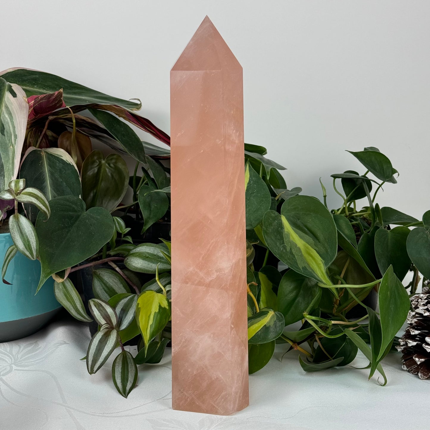 Imperfect XL Rose Quartz Tower