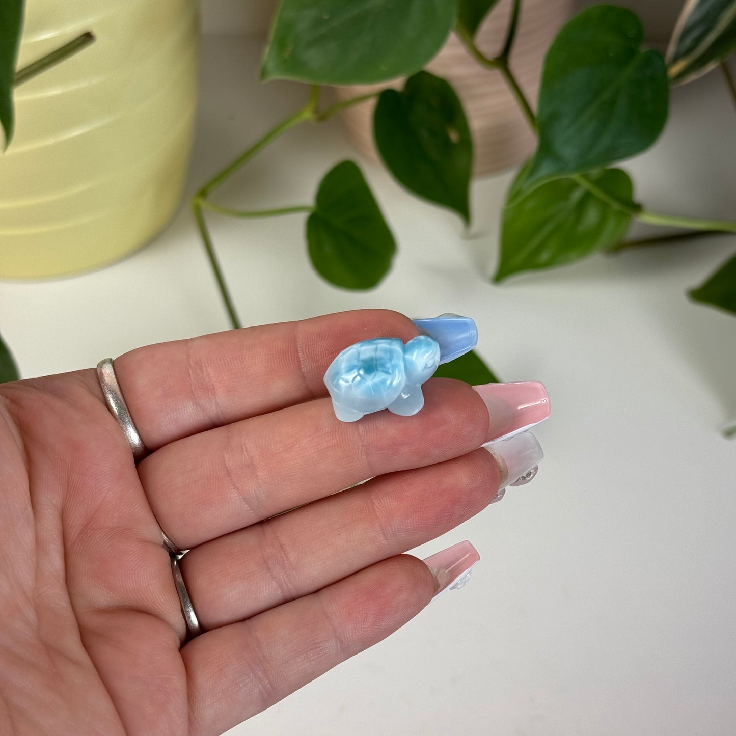 Mini Larimar Turtle