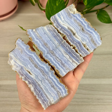 Blue Lace Agate Slab