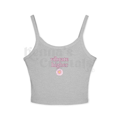 "Vibrate Higher" Spaghetti Strap Tank Top