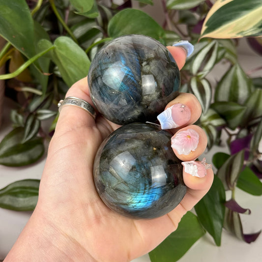 Imperfect Labradorite Sphere