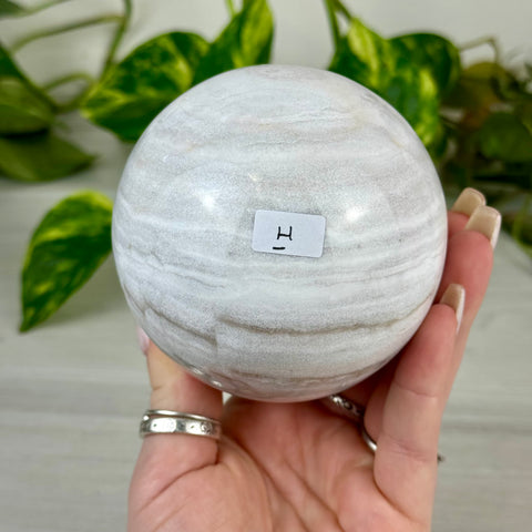 White Jasper Sphere